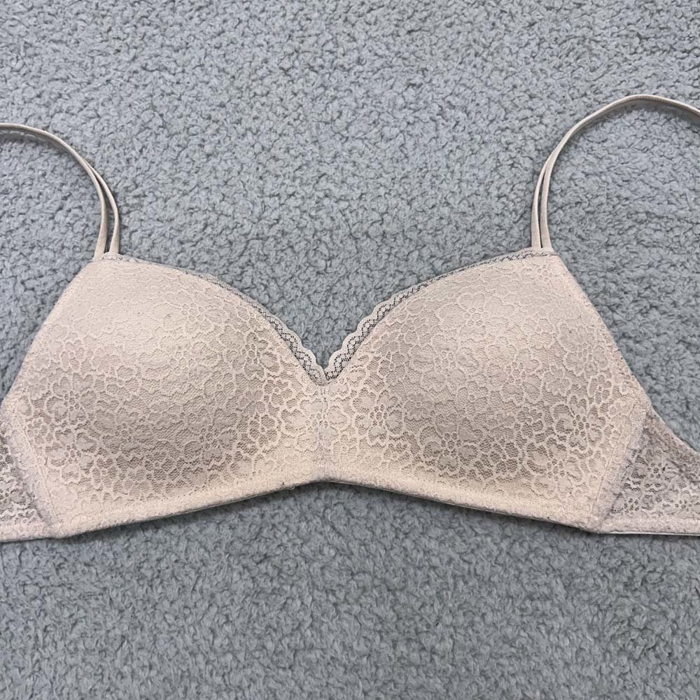 Aerie Bra 32C T-Shirt Bra Real Happy Wireless American Eagle Outfitters